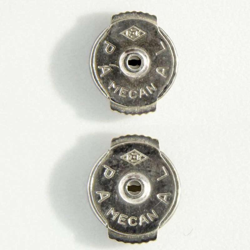 Hermes Earrings Series Confetti 18k PG 925 Sterling Silver 18k Pink Gold