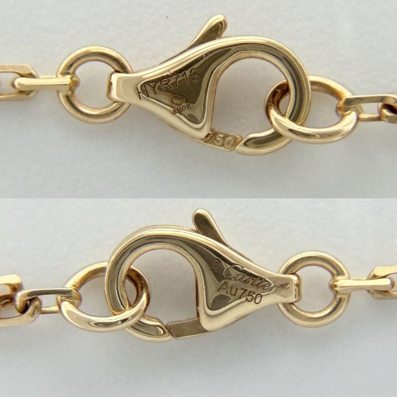 Cartier Necklace Baby Love 18k YG Screw 18k Yellow Gold Diamond