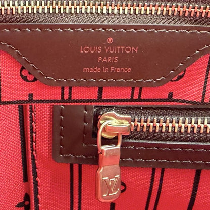 Louis Vuitton Tote Shoulder Damier Neverfull PM Handbag Commuting to School