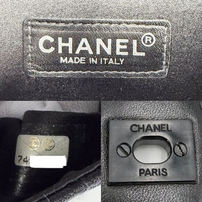 Chanel Shoulder Bag New Travel Line Choco Bar Double Chain Crossbody CC Logo