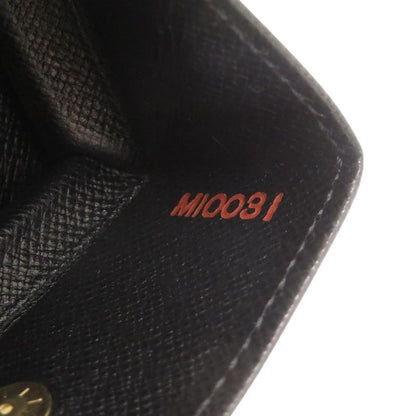 Louis Vuitton Porte-Monnaie Boite Epi Black Coin Case Wallet
