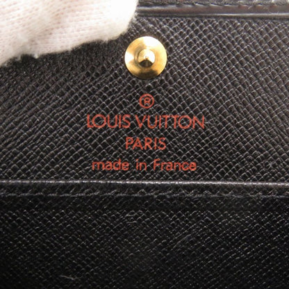 Louis Vuitton Porte-Monnaie Boite Epi Black Coin Case Wallet