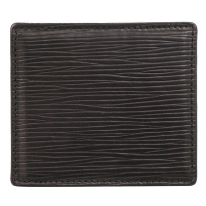 Louis Vuitton Porte-Monnaie Boite Epi Black Coin Case Wallet