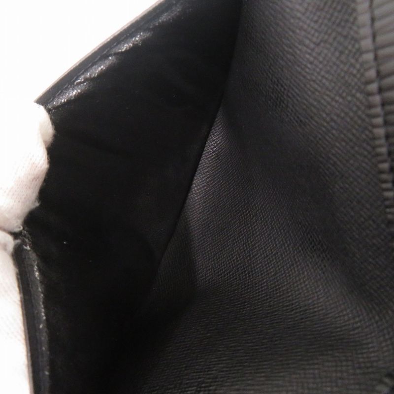 Louis Vuitton Porto Carte Epi Black Wallet Long Bill Holder Card Case