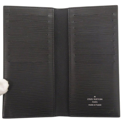 Louis Vuitton Porto Carte Epi Black Wallet Long Bill Holder Card Case