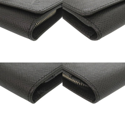 Louis Vuitton Porte-Monnaie Sergei Taiga Ardoise Coin Case Wallet