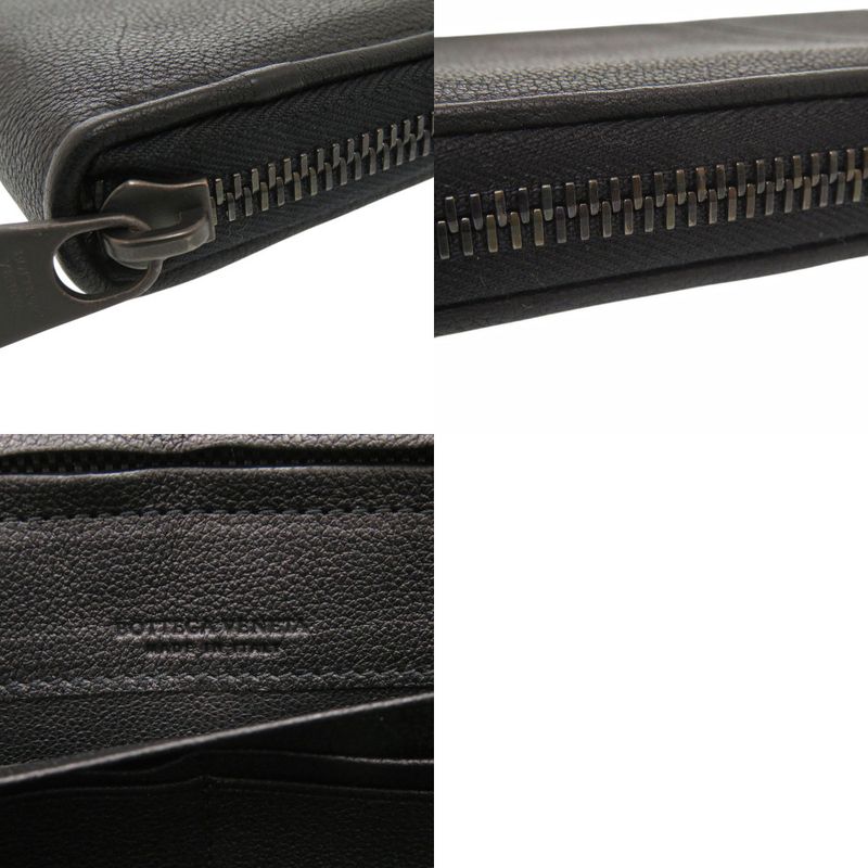 Bottega Veneta Leather Black Wallet