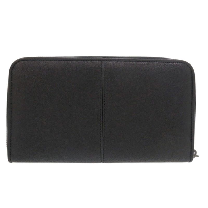 Bottega Veneta Leather Black Wallet