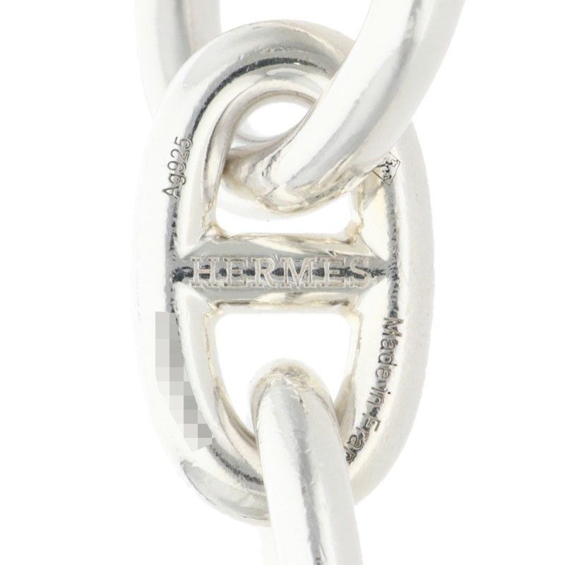 Hermes Chaine D'ancre MM Silver Bracelet