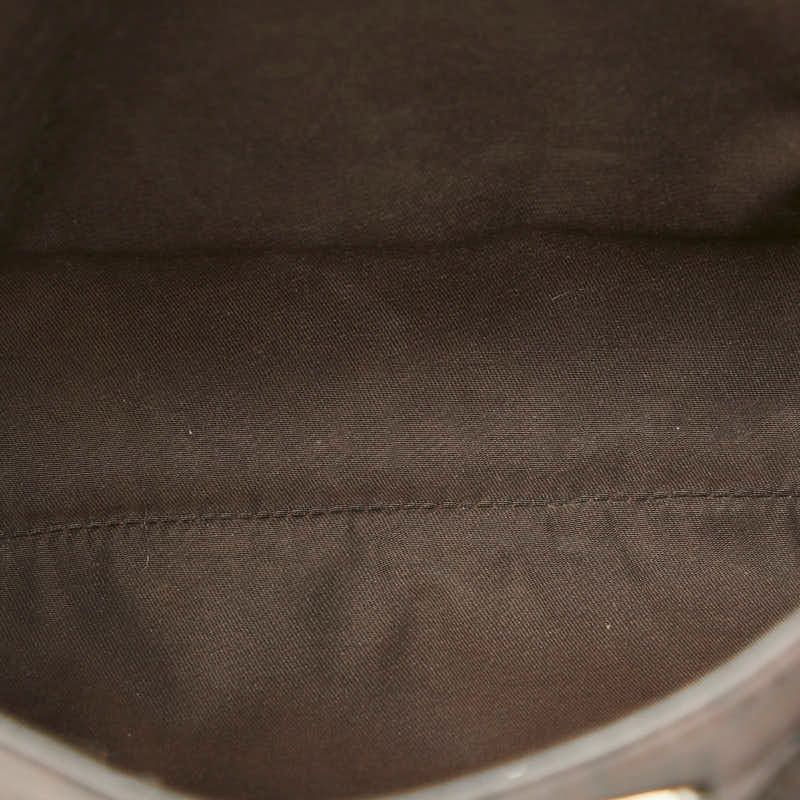 Gucci GG Canvas Shoulder Bag Brown