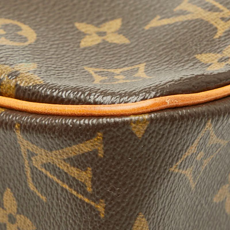 Louis Vuitton Monogram City GM Shoulder Bag Brown Leather