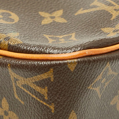 Louis Vuitton Monogram City GM Shoulder Bag Brown Leather