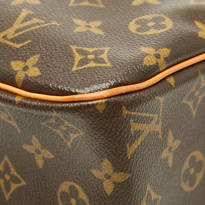 Louis Vuitton Monogram City GM Shoulder Bag Brown Leather