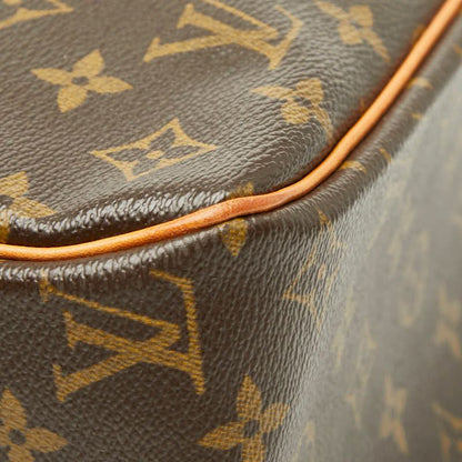 Louis Vuitton Monogram City GM Shoulder Bag Brown Leather