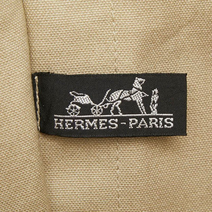 Hermes Tapidocell Clutch Ivory Beige Canvas