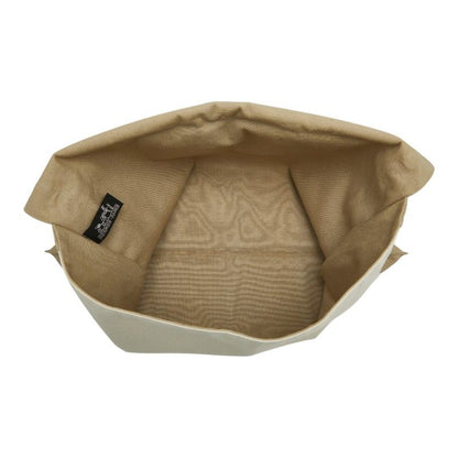 Hermes Tapidocell Clutch Ivory Beige Canvas