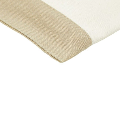 Hermes Tapidocell Clutch Ivory Beige Canvas