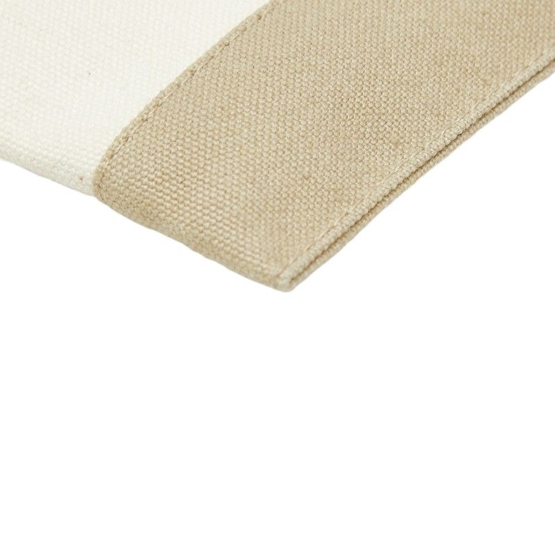 Hermes Tapidocell Clutch Ivory Beige Canvas