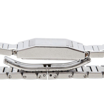 Hermes Tandem Watch Blue Silver Stainless Steel