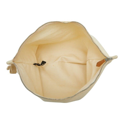 Hermes Bora Pouch Set Ivory Cotton