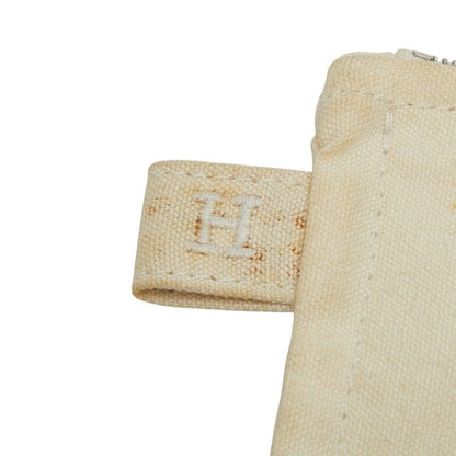 Hermes Bora Pouch Set Ivory Cotton