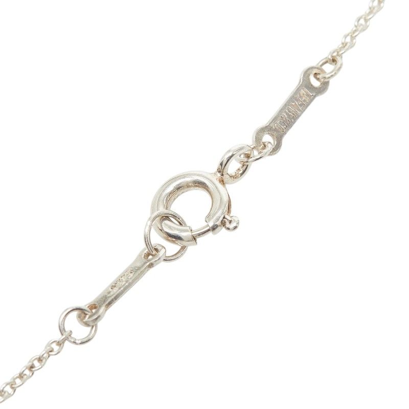 Tiffany & Co Elsa Peretti Star of David Hexagram Chain Pendant Necklace Silver