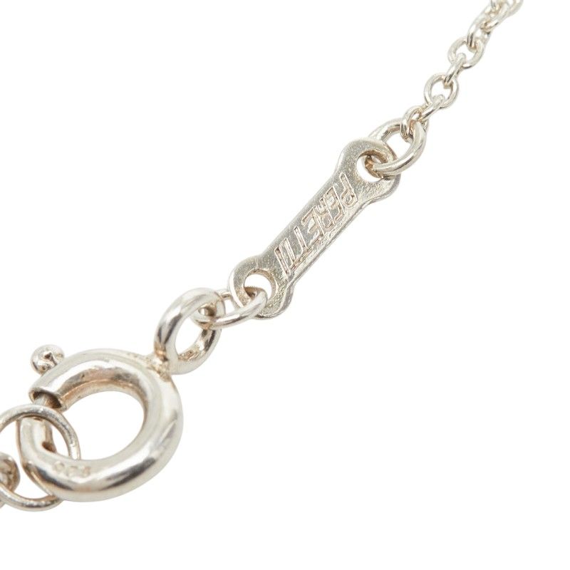 Tiffany & Co Elsa Peretti Star of David Hexagram Chain Pendant Necklace Silver