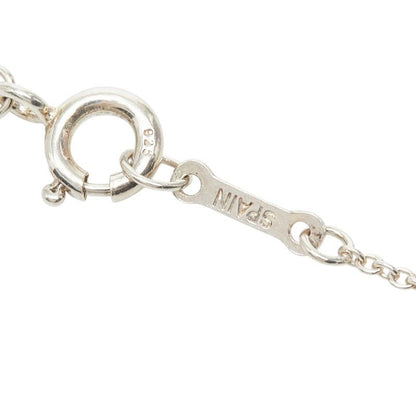 Tiffany & Co Elsa Peretti Star of David Hexagram Chain Pendant Necklace Silver