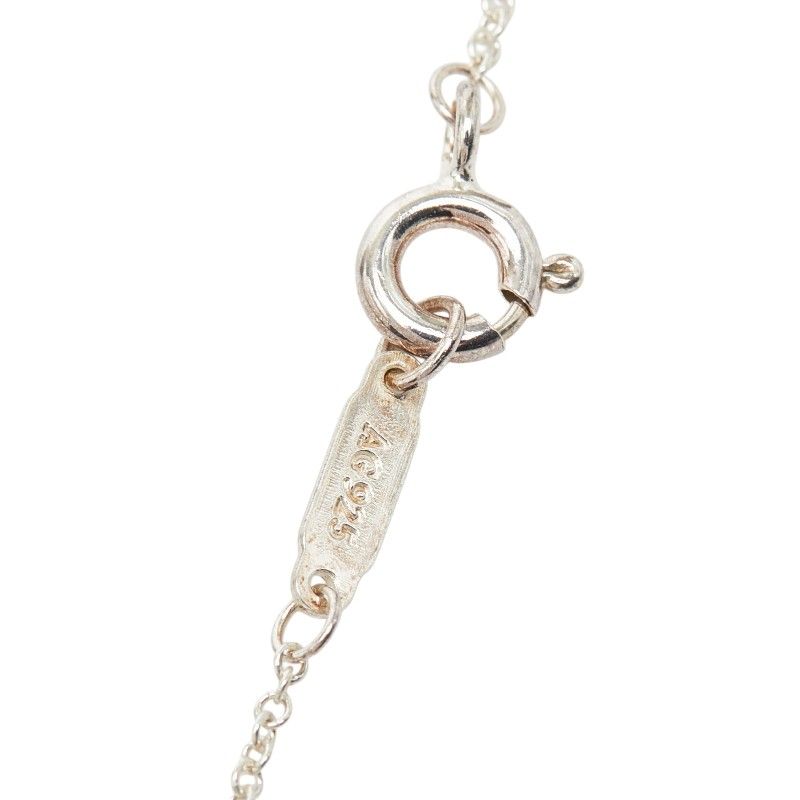 Tiffany & Co Atlas Circle Necklace Silver