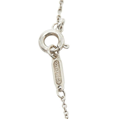 Tiffany & Co Return to Double Heart Pendant Necklace Silver