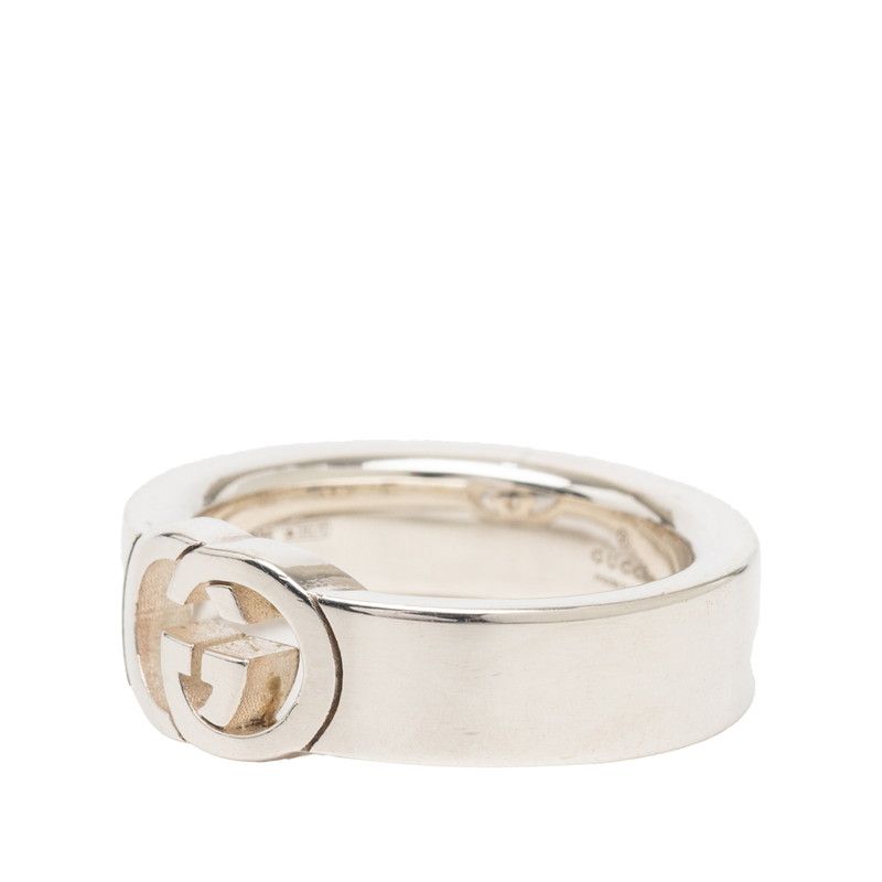 Gucci Interlocking Ring Silver