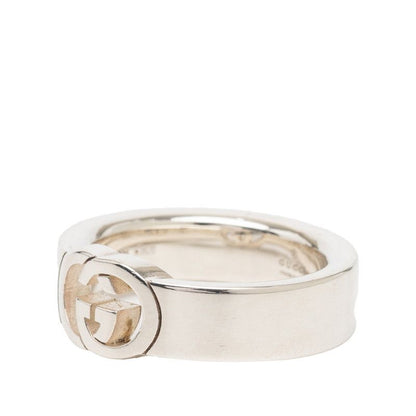Gucci Interlocking Ring Silver
