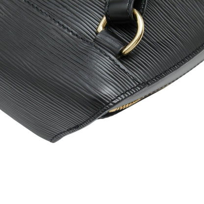 Louis Vuitton Epi Mabillon Backpack Noir Black Leather