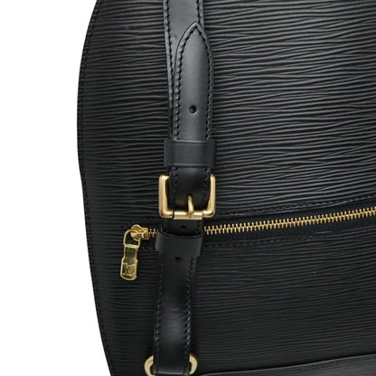 Louis Vuitton Epi Mabillon Backpack Noir Black Leather