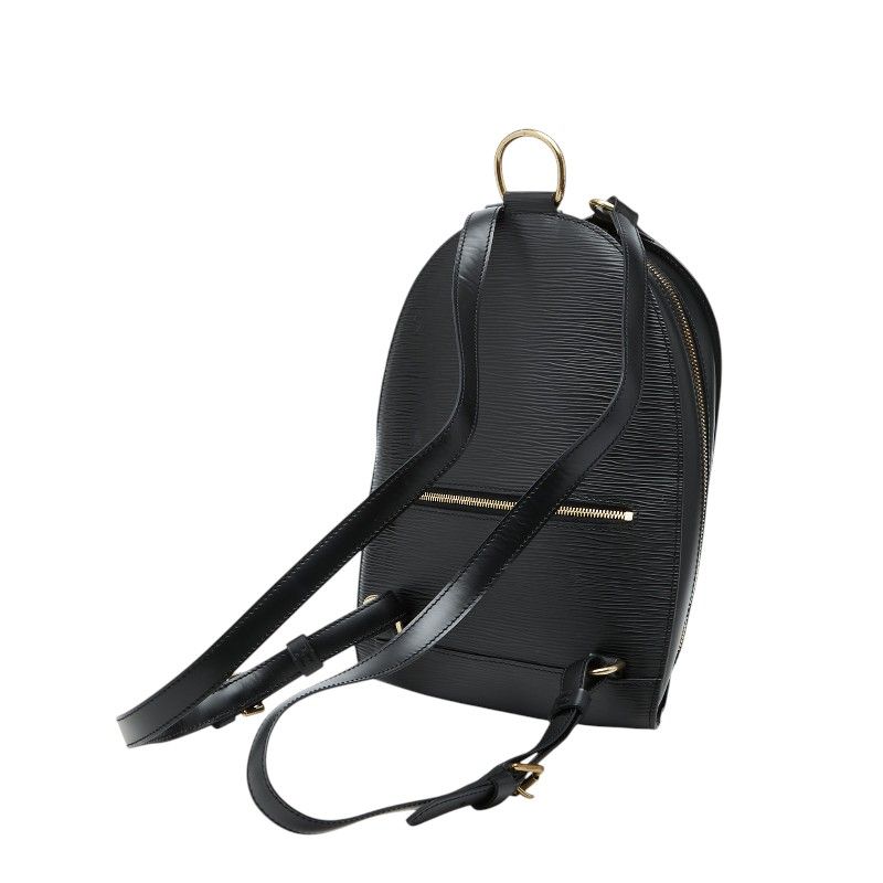 Louis Vuitton Epi Mabillon Backpack Noir Black Leather