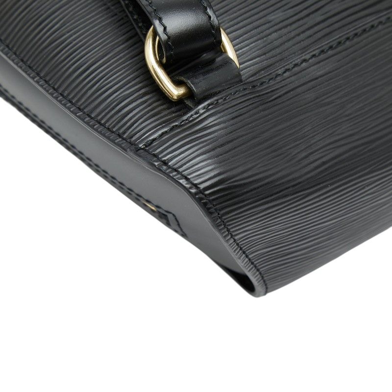 Louis Vuitton Epi Mabillon Backpack Noir Black Leather