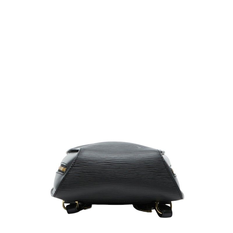 Louis Vuitton Epi Mabillon Backpack Noir Black Leather