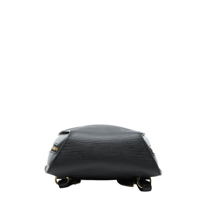 Louis Vuitton Epi Mabillon Backpack Noir Black Leather