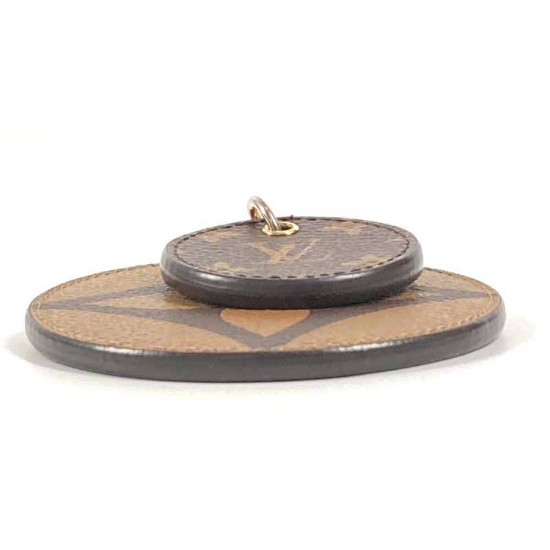 Louis Vuitton Bag Charm Porte Cles Ilustre Monogram Giant Canvas Brown