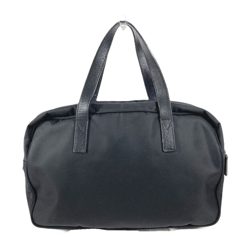 Fendi Handbag Fflogo Nylon Black