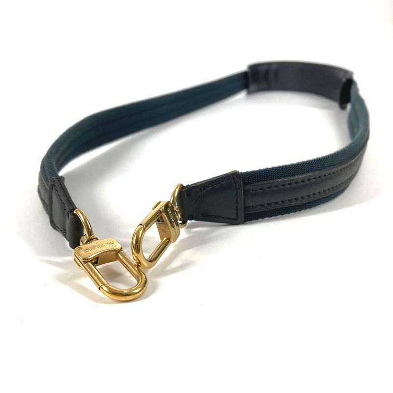 Louis Vuitton Shoulder Strap Unknown Leather Canvas Navy
