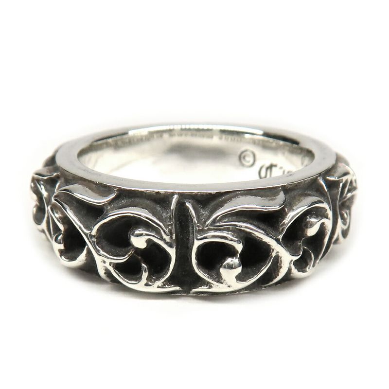 Chrome Hearts Ring Eternity Vine Band 925 Sterling Silver . Invoice