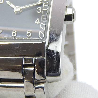 Fendi Orologi Stainless Steel Quartz Analog Display Black Dial Watch