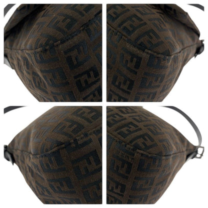 Fendi Vintage Mamma Bucket Zucchino Dark Brown Shoulder Bag