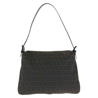 Fendi Vintage Mamma Bucket Zucchino Dark Brown Shoulder Bag