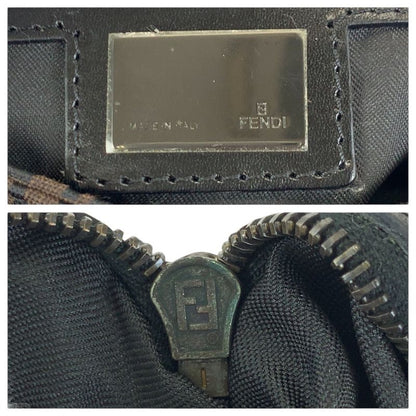 Fendi Vintage Mamma Bucket Zucchino Dark Brown Shoulder Bag