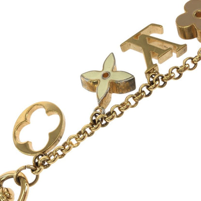 Louis Vuitton Fleur de Monogram Gold Metal Key Holder Bag Charm