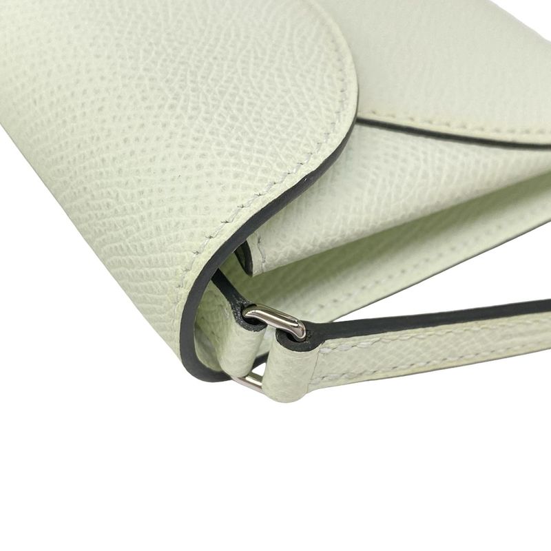 Hermes Wallet Chaine D'ancre to Go Verfy's Shoulder Silver