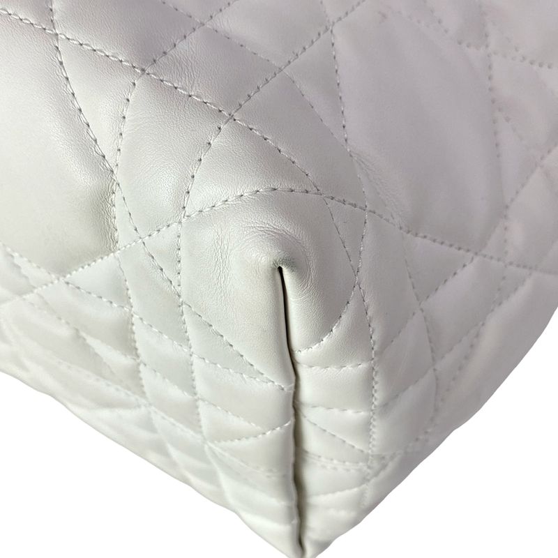 Dior Tote Toujour White Macro Cannage