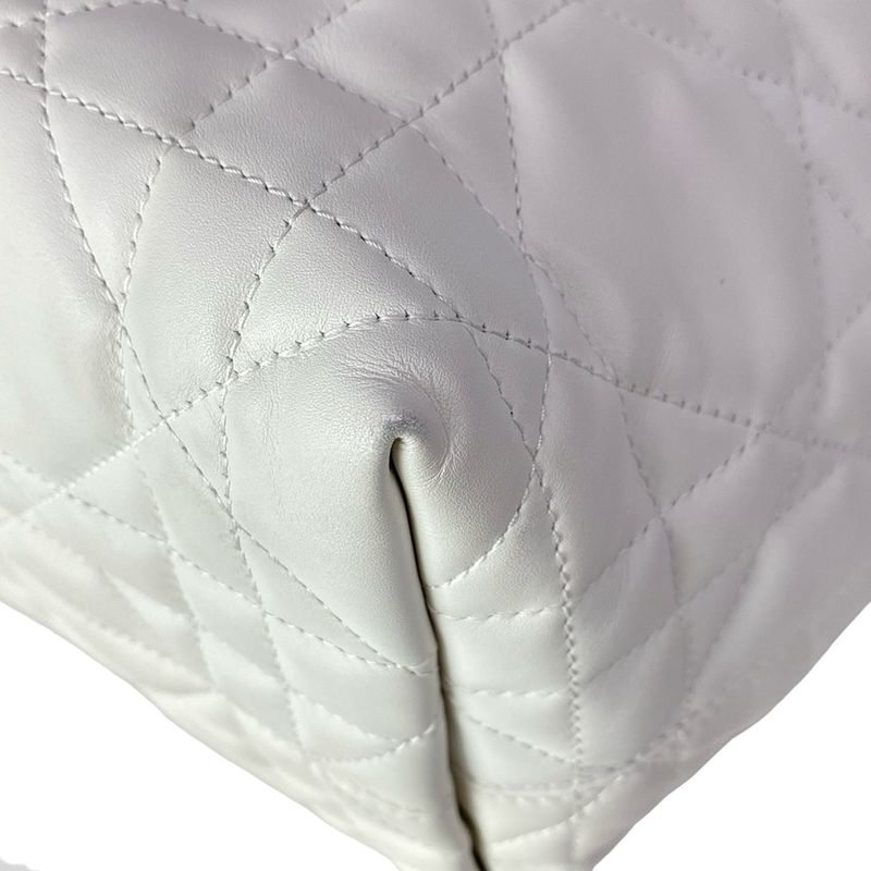 Dior Tote Toujour White Macro Cannage